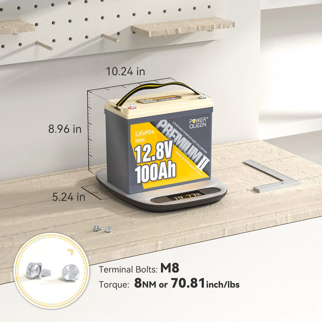 12V 100Ah Mini LiFePO4 Lithium Battery Z392