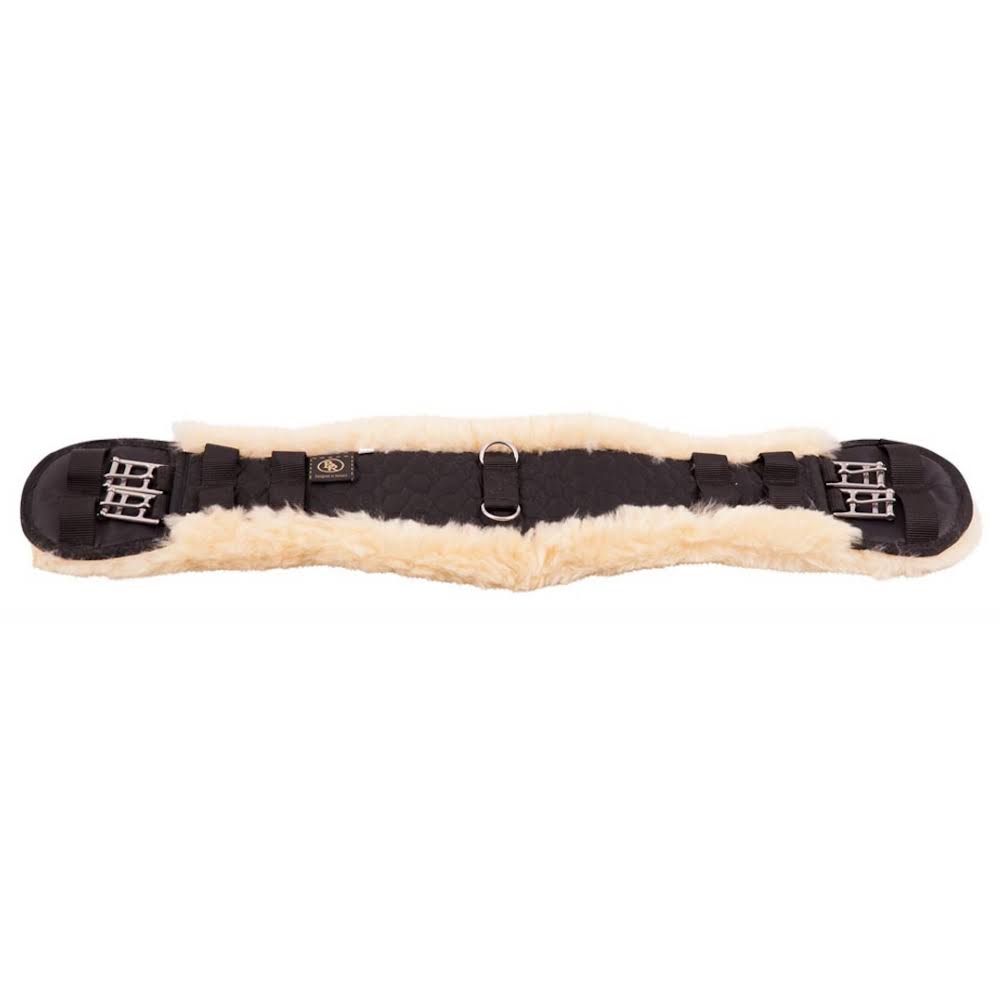 Black Sheepskin Dressage Girth 65 cm E909530