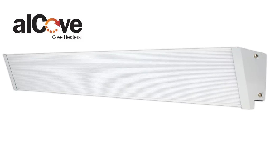 White 560W 120V Electric Cove Heater M330