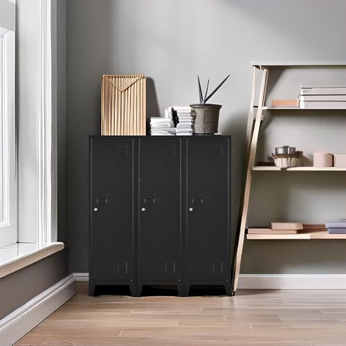Metal Locker with Doors and Shelves R20797