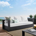 Gray White Aluminum Sofa H572