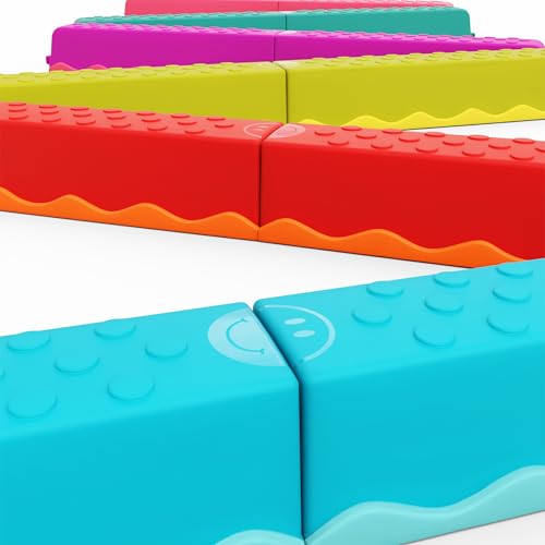Balance Beam with 5 Sensory Stones, 8 Wavy Beams & 1 Musical Pod Q254376