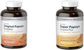 Papaya Digestive Enzyme Chewable Tablets 600 Count and 360 Count I277075