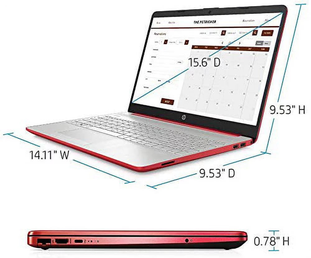 15.6" HD Laptop Intel Pentium Gold 16GB DDR4 256GB SSD Scarlet Red O9309