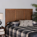 Ash Walnut Finished Wood Queen Size Headboard B228