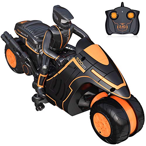 Remote Control Motorcycles 2WD High Speed 2.4Ghz with Riding Figure J726003