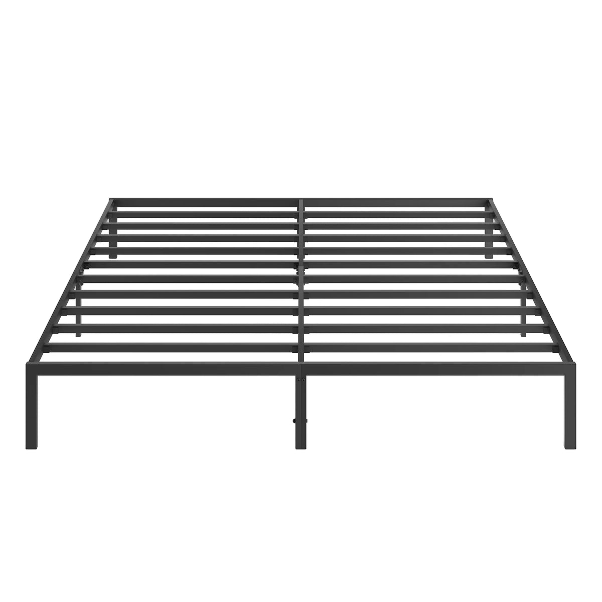 Black Metal Platform Bed Frame B73688