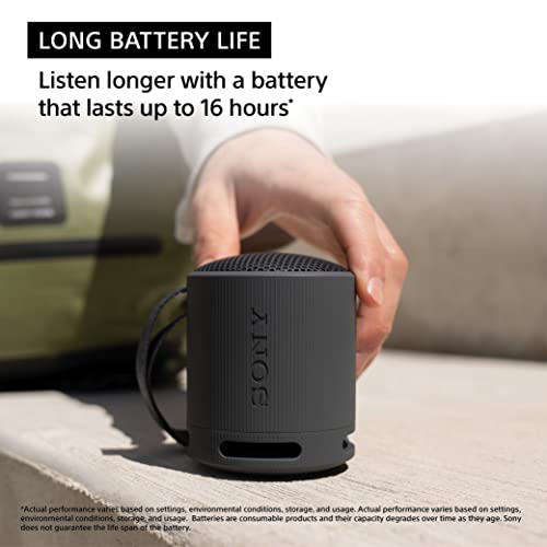 Black Wireless Bluetooth Portable Lightweight Compact Travel Speaker L48222