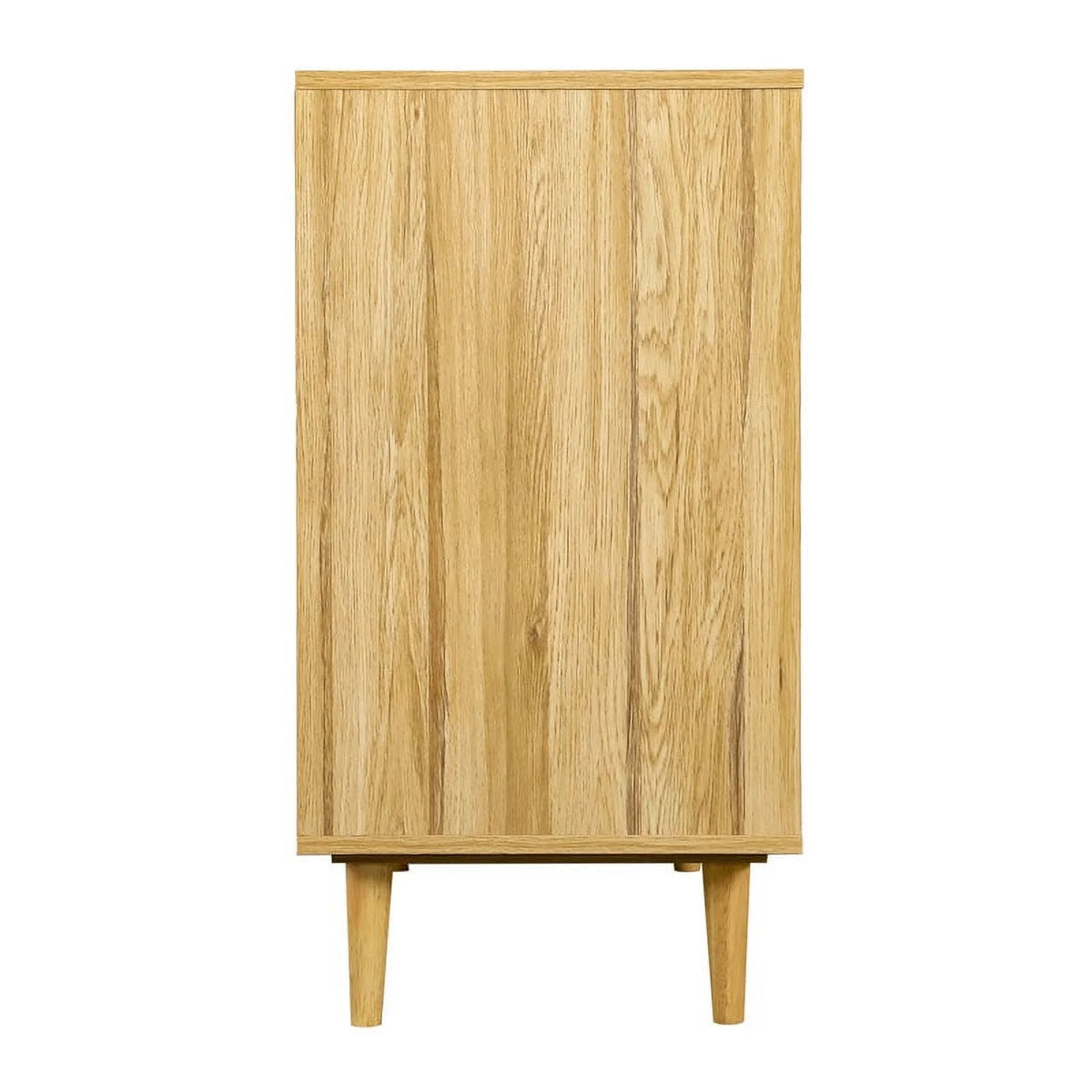 Rattan Storage Cabinet with Doors Y813593