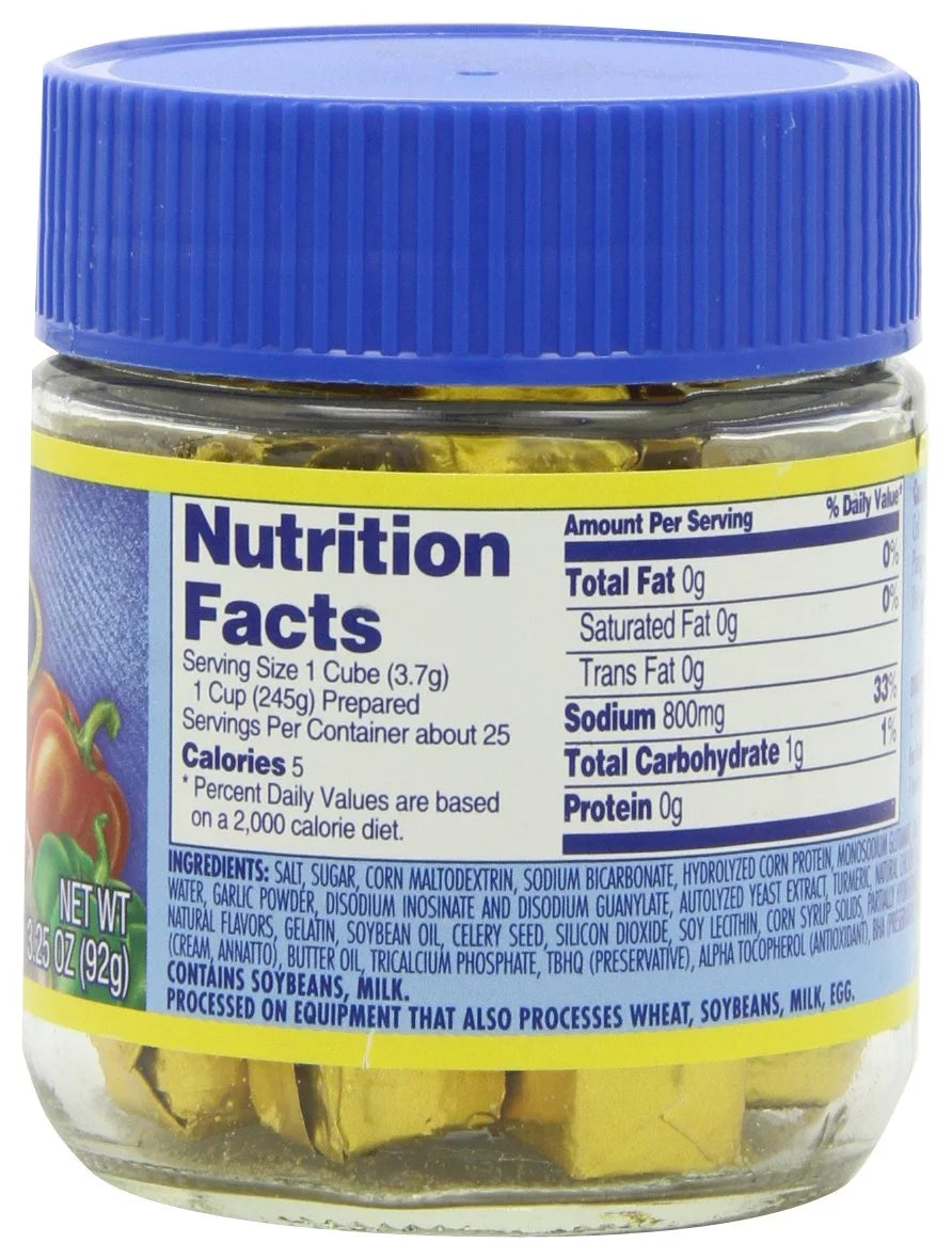 Chicken Instant Bouillon Cubes 3.25 OZ Pack of 4 U53508