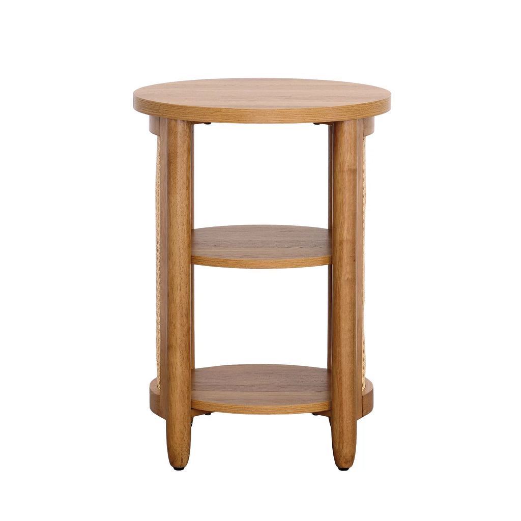 Side Table Light Honey Finish A7869