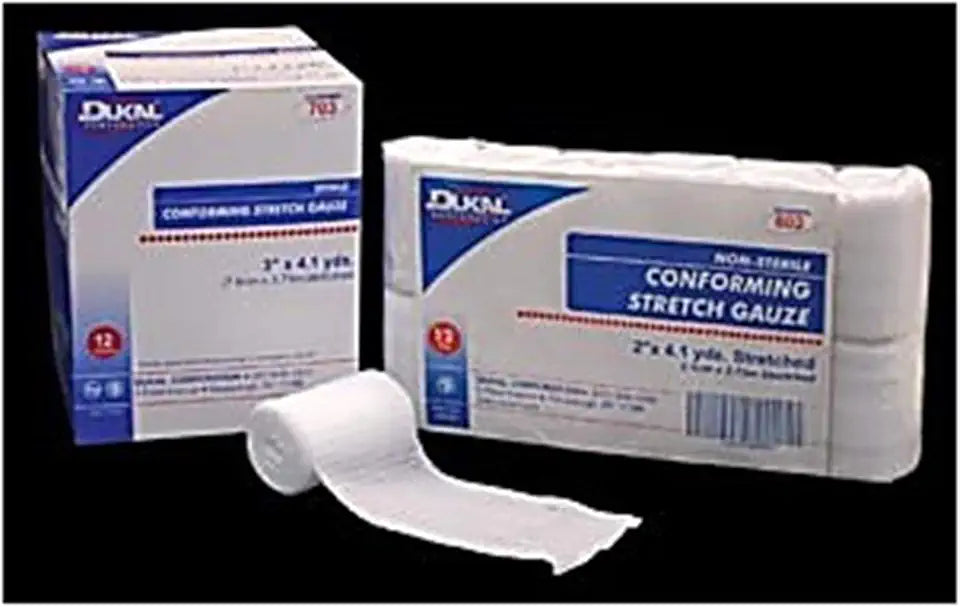 Conforming Stretch Gauze 2" Width 4.1 Yards Length Pack of 96 Z96610