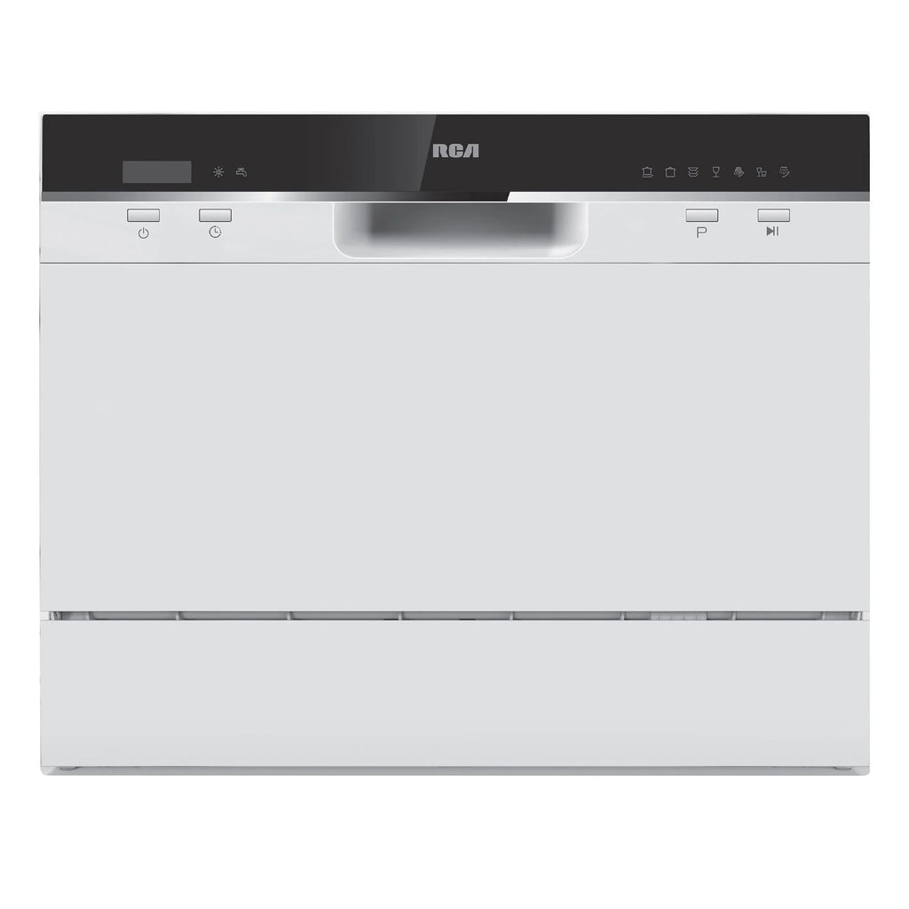 White Portable Countertop Dishwasher P7168