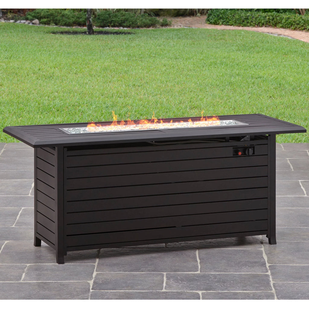 57 x 21 Propane Gas Fire Pit Table E754491