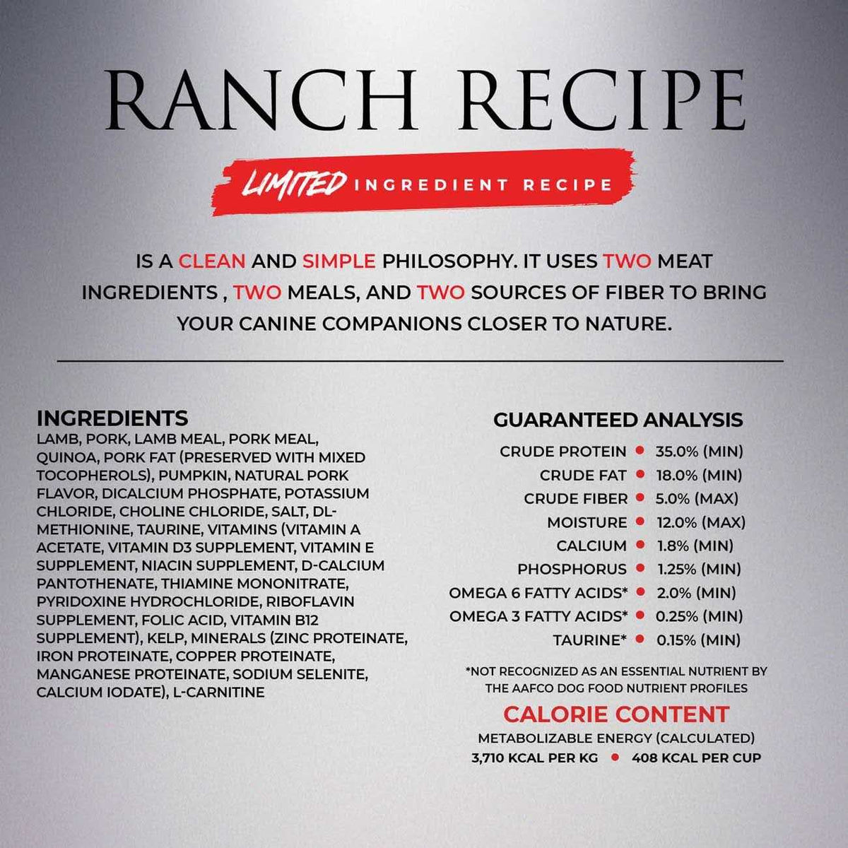 Limited Ingredient Dry Dog Food C572353