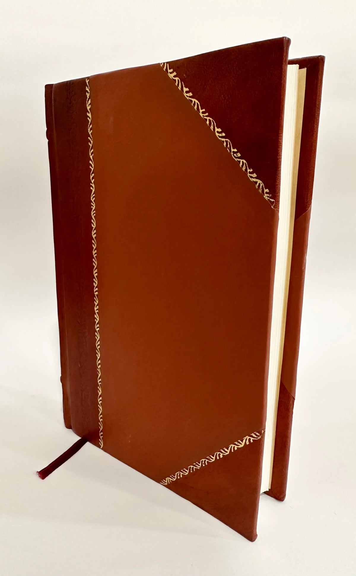 Bilingual Leather Bound Book C729