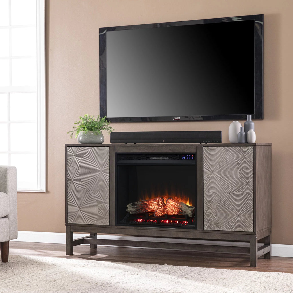 Electric Fireplace & Media Storage R34698