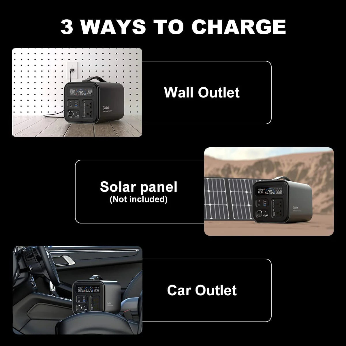 600 Watts Portable Power Station Q629
