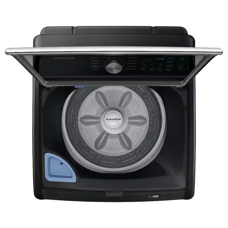 Top Load Washer with ActiveWave Agitator and Active WaterJet in Brushed Black A107947