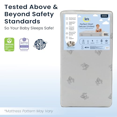 Dual Sided Baby Crib and Toddler Mattress, Waterproof R566