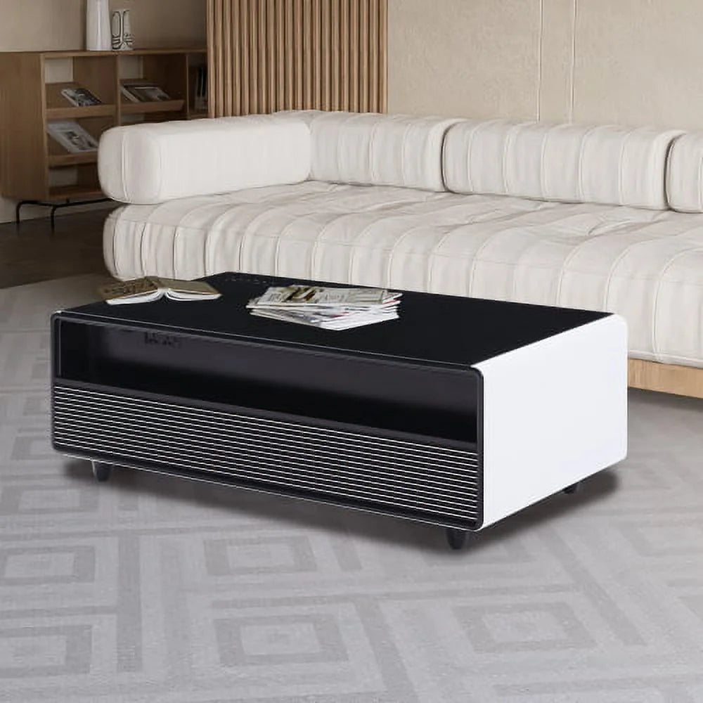 Smart Coffee Table with Built-in Fridge W138