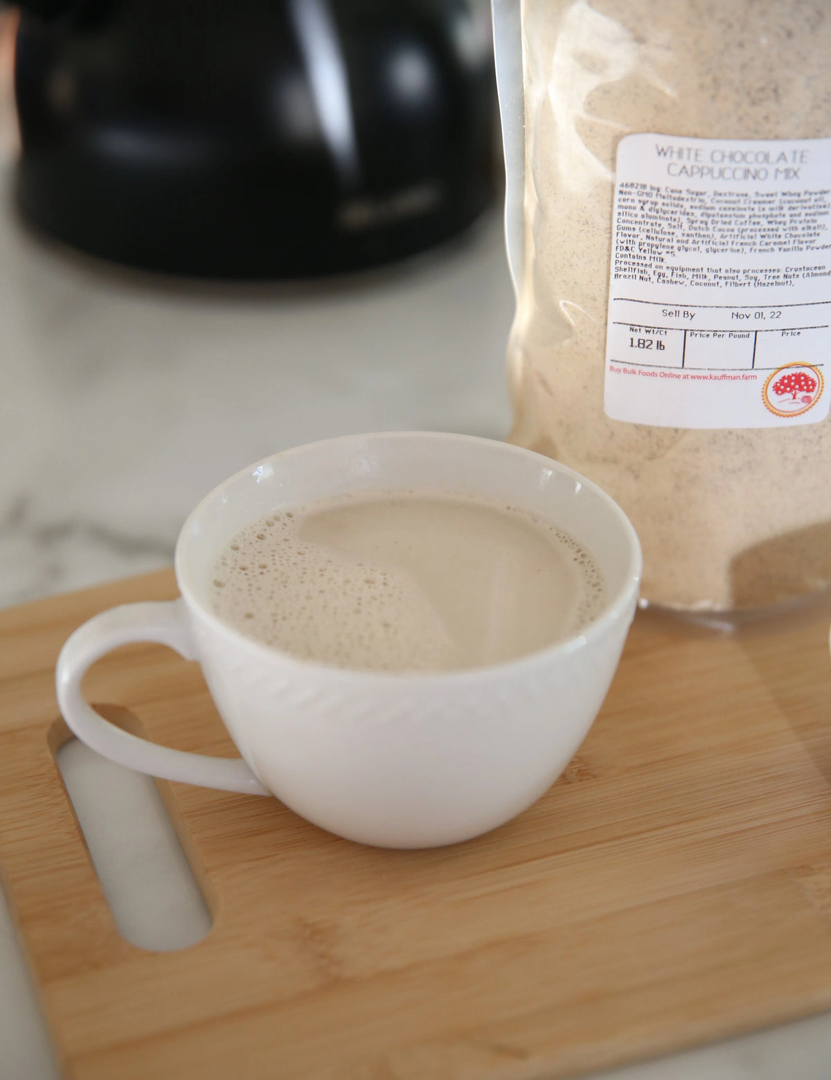 White Chocolate Instant Cappuccino Mix 2 Pound Bag R11184