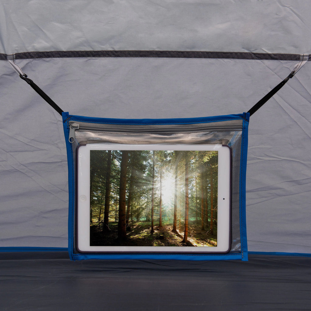 16-Person 3-Room Cabin Tent with 3 Entrances H92640