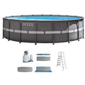 18ft X 52in Ultra Frame Pool Set with Sand Filter Pump M42853