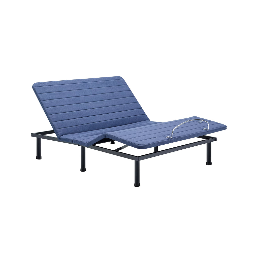 Queen Adjustable Metal Platform Bed Base with Wireless Remote Control S936