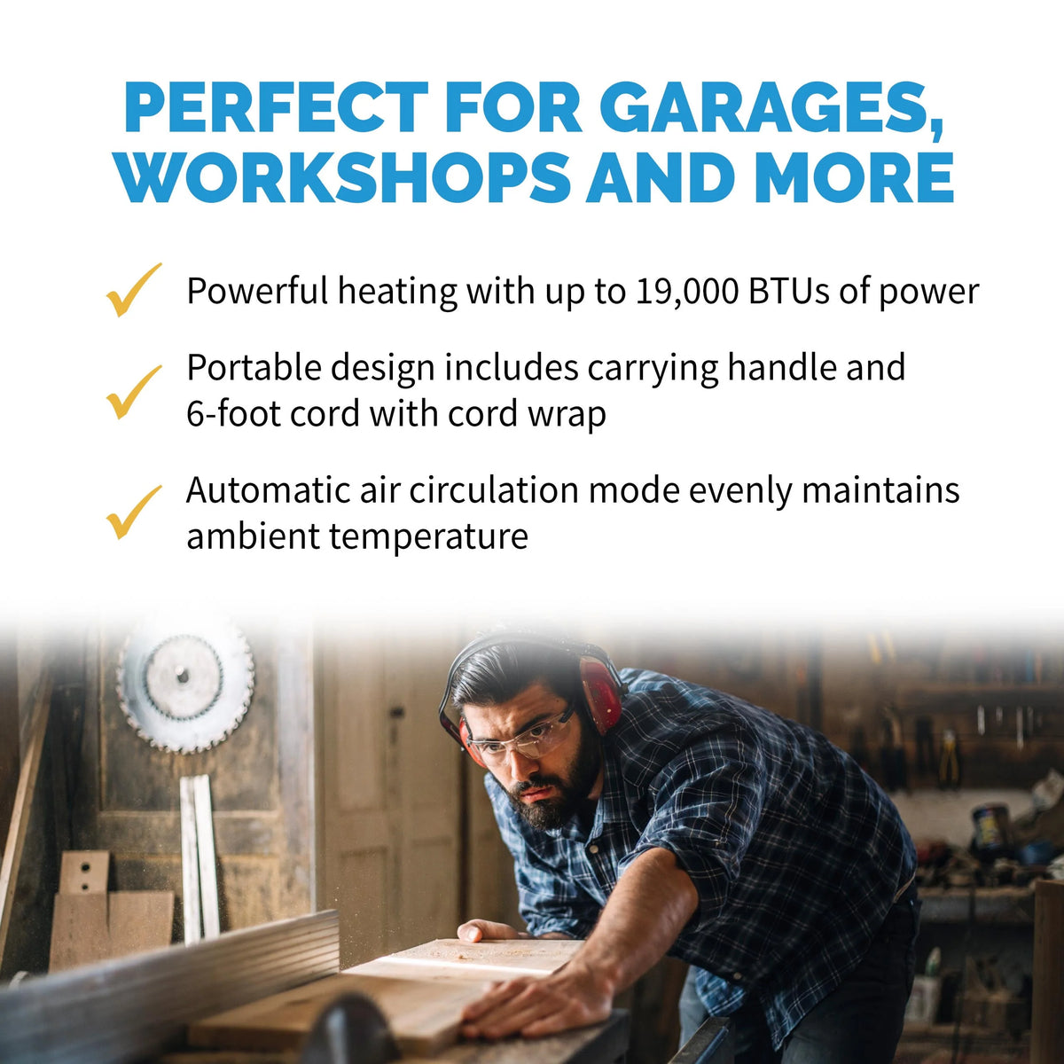 5600 Watt Garage Heater S13026