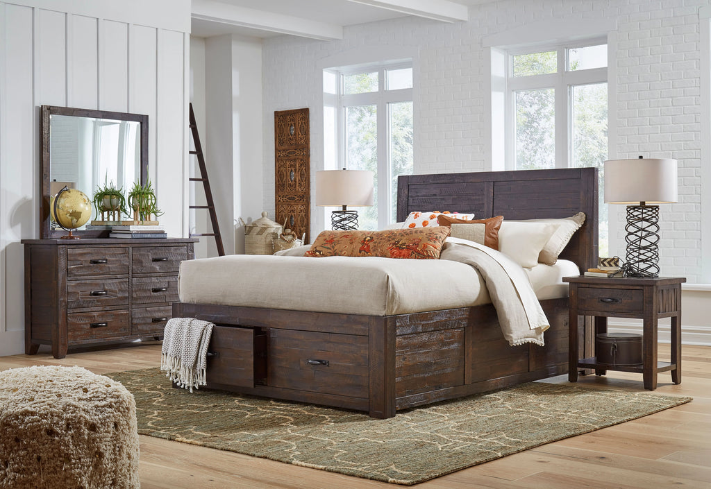 Rustic Distressed Acacia Double Dresser L8140