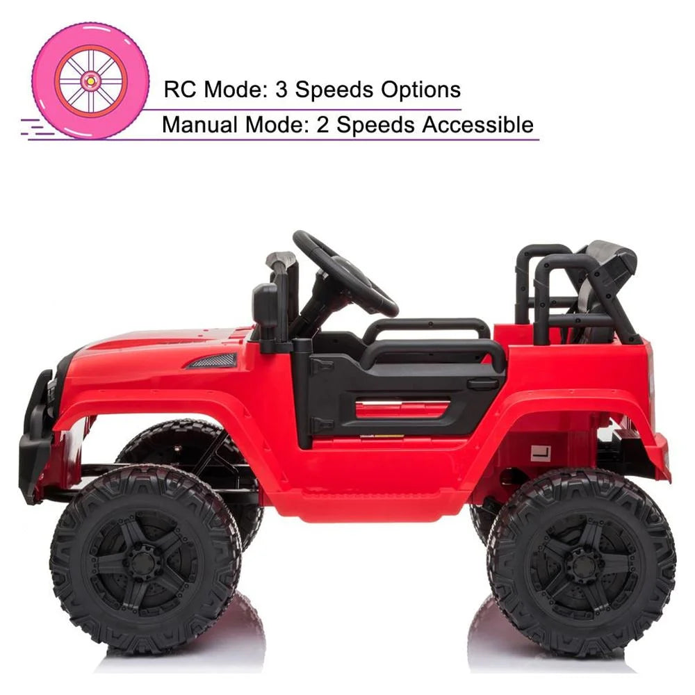 12V Battery Electric Kids Ride On Car Truck with Remote Control B79345