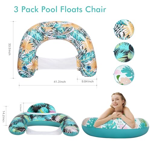 Inflatable Pool Floats with Two Cup Holders L335
