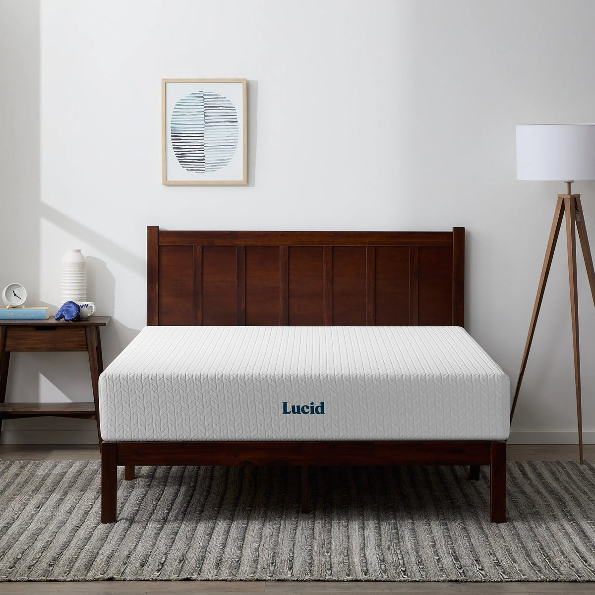 10 Gel Memory Foam Mattress Queen L37492