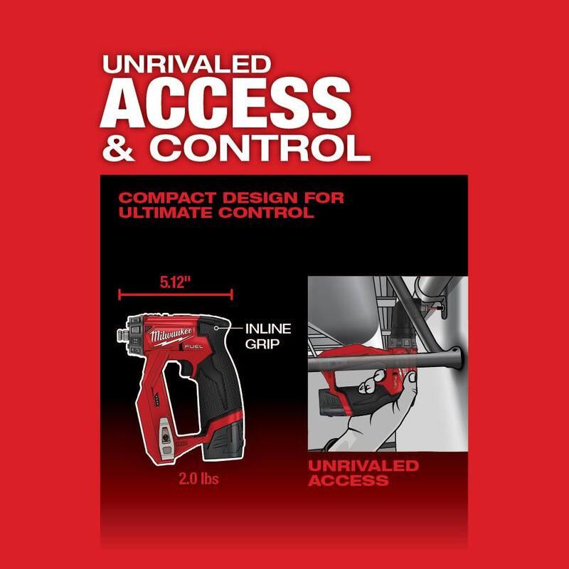 12V Lithium-Ion Brushless Cordless 4-in-1 Installation Driver Kit with 2.5 Ah Battery Pack P379292