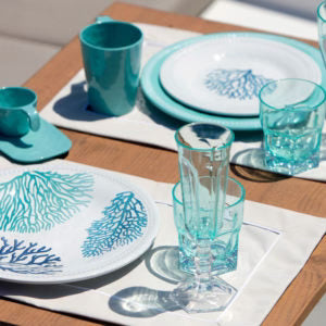Dessert Plate Blue Set 6 pcs N6804