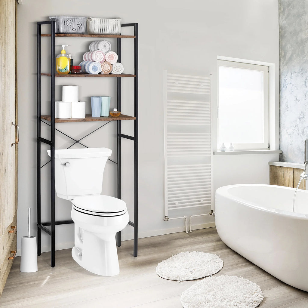 Over-The-Toilet Storage 3-Shelf MDF Organizer Y3482