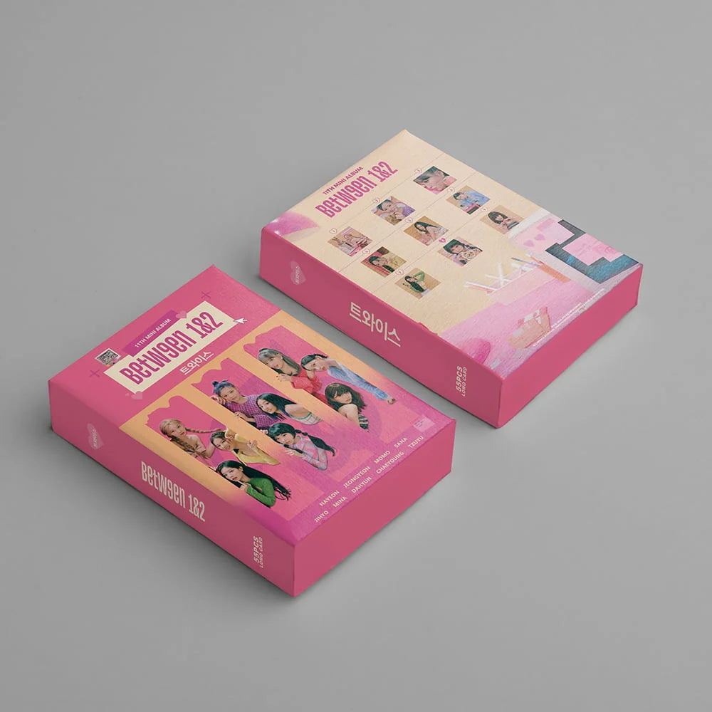 55Pcs KPOP Photo Cards Mini Poster Z507236