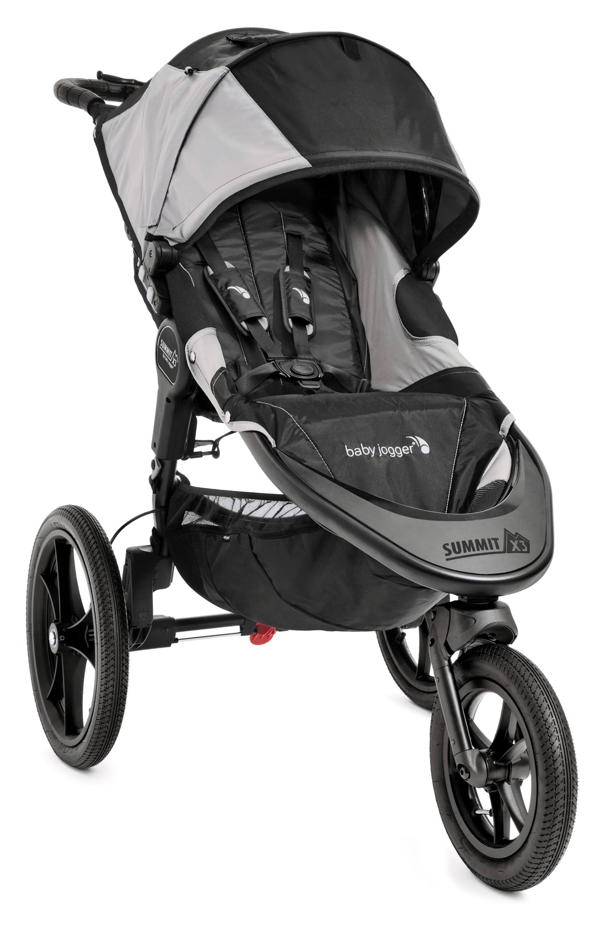 Black Gray Jogging Stroller W496