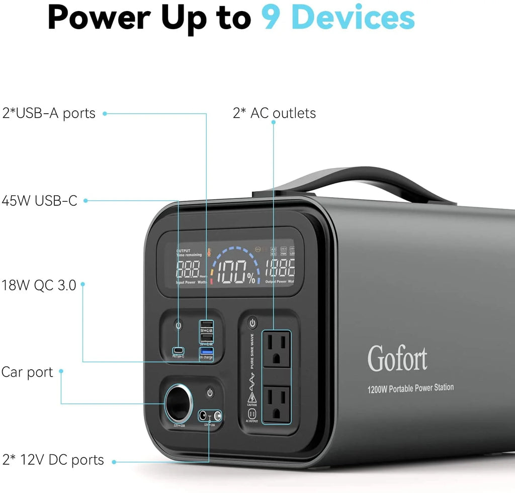 600 Watts Portable Power Station Q629